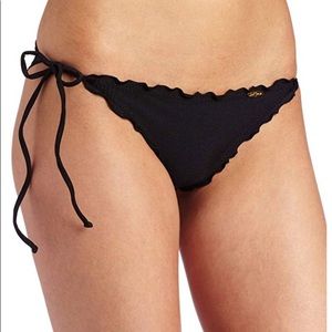 Luli Fama Wavy Brazilian Side Tie Bikini Bottom